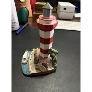 1997 HARBOUR LIGHTS SEA PINES HILTON HEAD SC #415 LIGHTHOUSE FIGURINE #J303